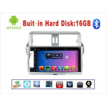 Android System GPS Navigation Car DVD for Toyota Prado 10.1 Inch Touch Screen with WiFi/TV/USB